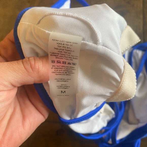 Kiava Switchback Crop Swim Top - Picture 3 of 5